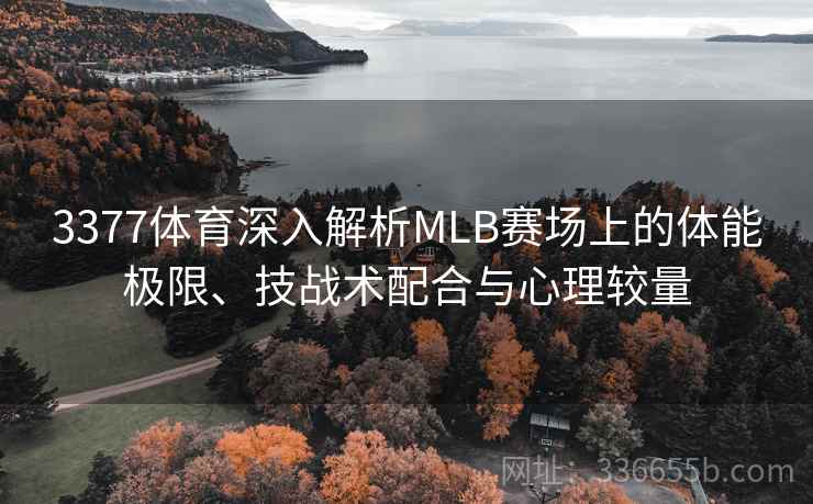 3377体育深入解析MLB赛场上的体能极限、技战术配合与心理较量